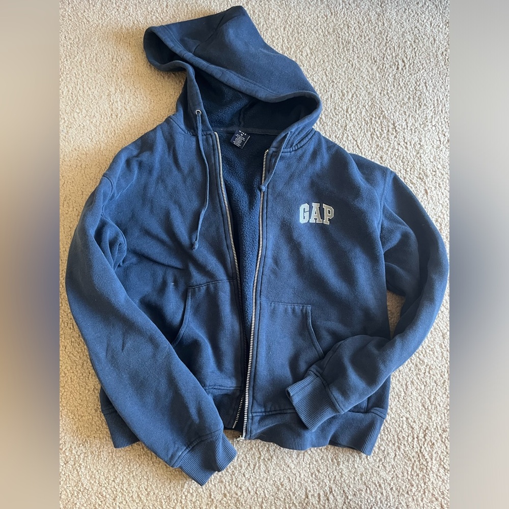 gap zip up hoodie
